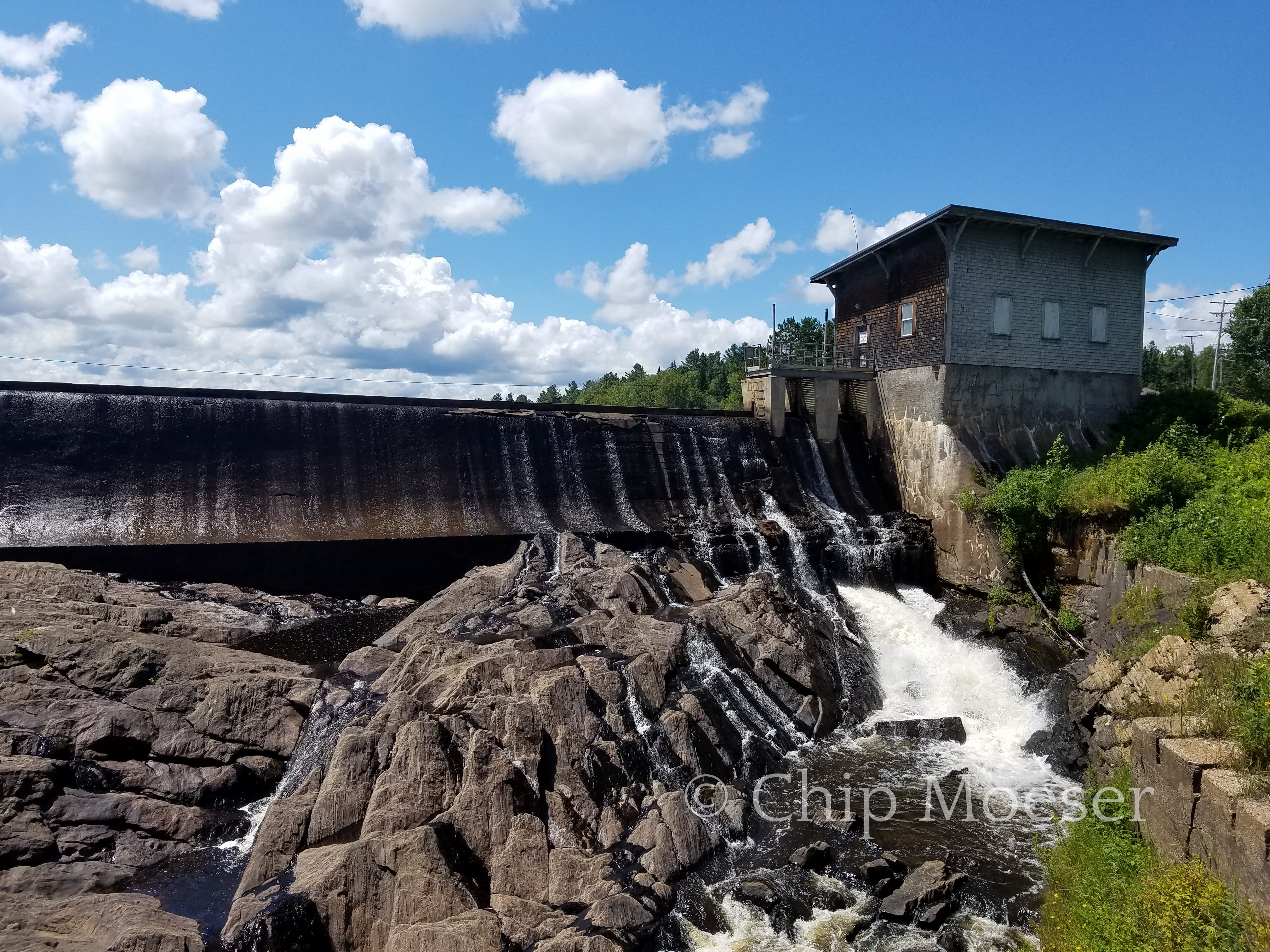 Dam at Union Falls Pond