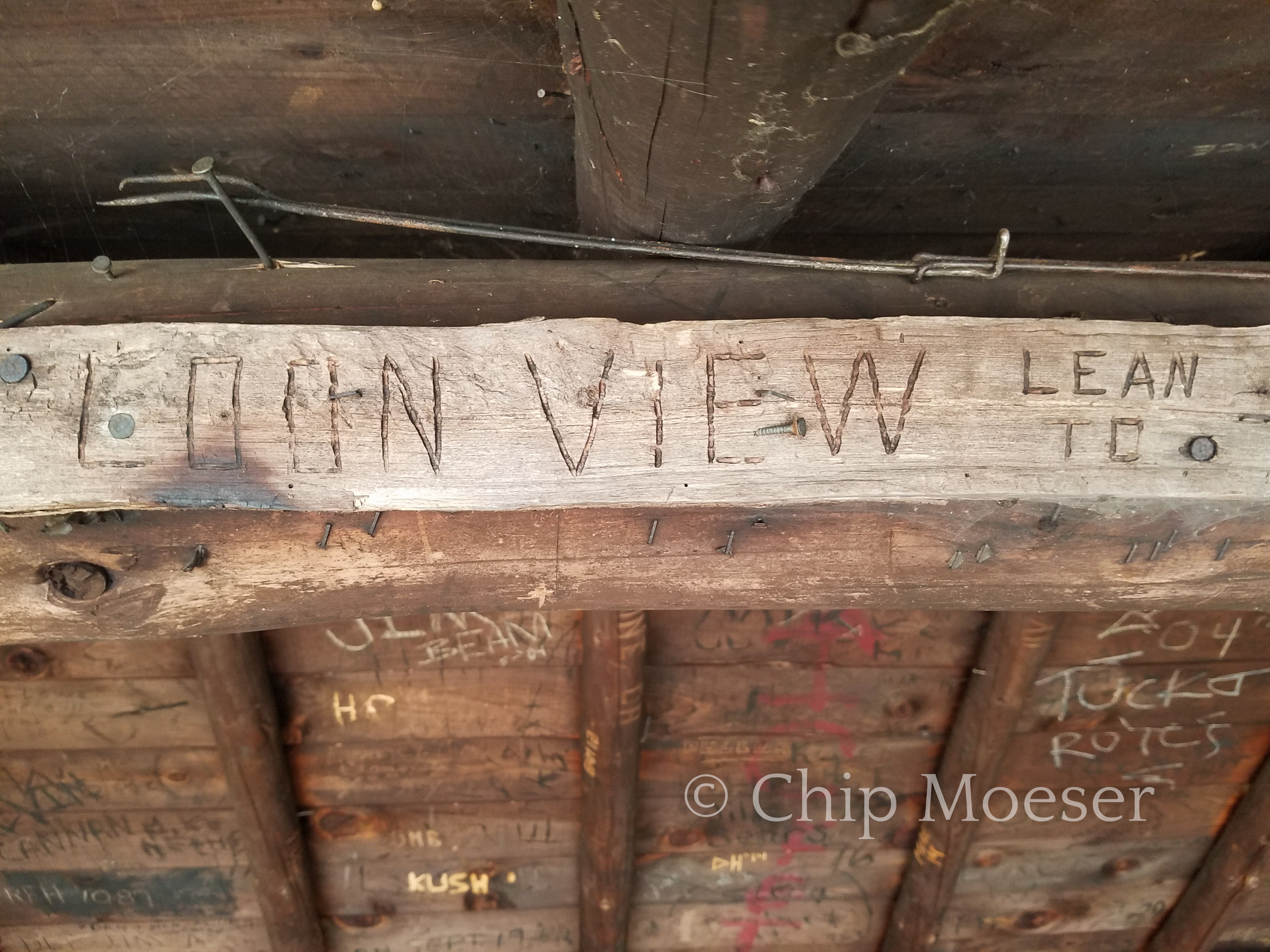 'Loon View' lean to